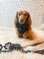 Adjustable Dog Harness - EVERGREEN POLKA DOT