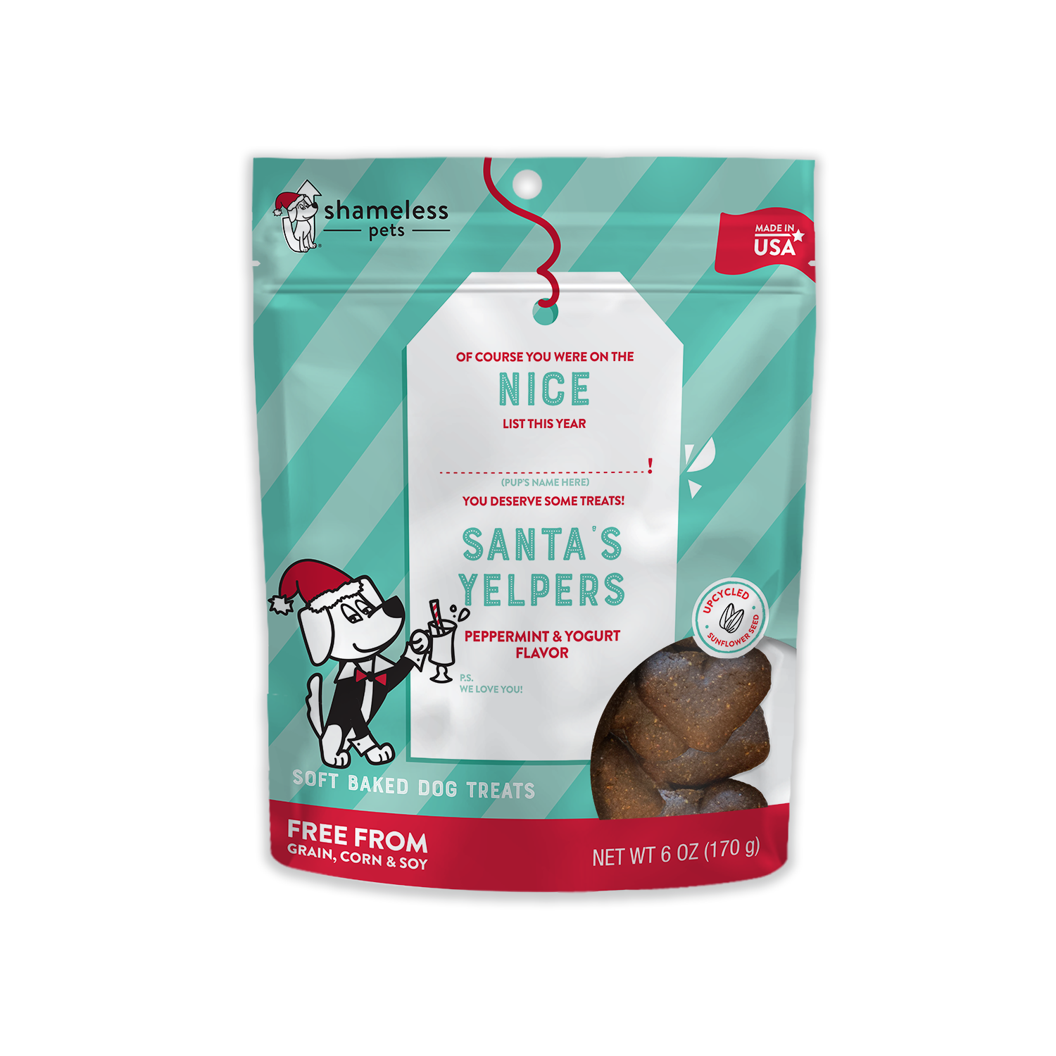 Holiday - Nice List: Santa's Yelpers Soft-Baked Dog Treats