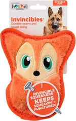 Outward Hound Durablez Fox Plush Dog Toy Orange XS