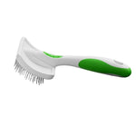 Andis Medium Firm Slicker Brush - Green/White