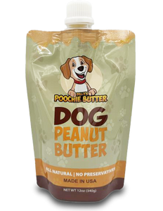 Dog Peanut Butter Squeeze Pack 12oz