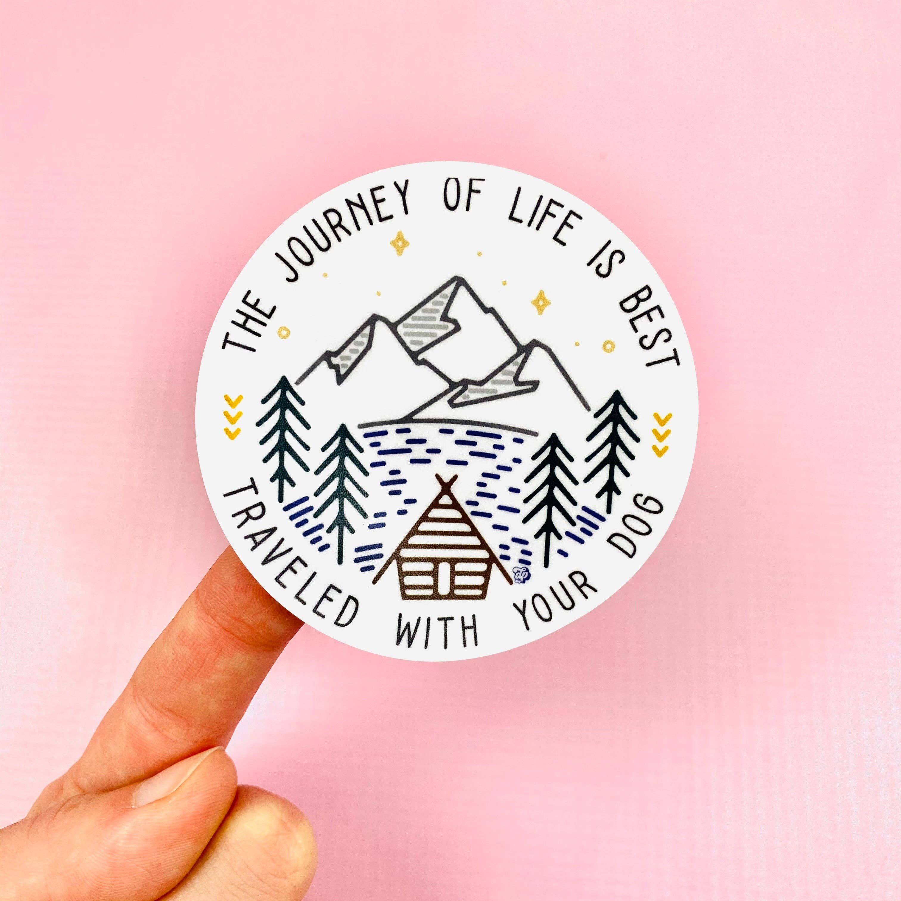 Journey of Life Die Cut Sticker