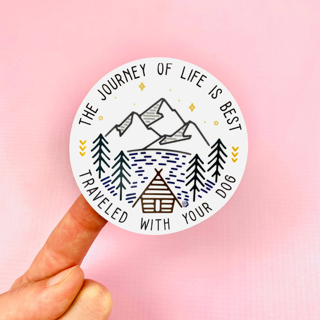 Journey of Life Die Cut Sticker