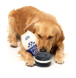FuzzYard Milk & Cookie Plush Dog Toy 2pk