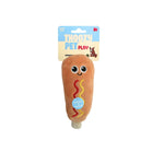 ThoozyPet Mighty Minis Corndog Plush Dog Toy