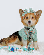 Dog Sailor Bow - Shrooms & Blooms