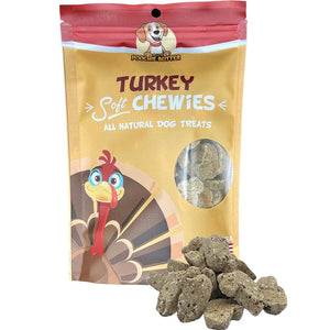 Turkey & Sweet Potato Soft Chewy Dog Treats 8oz