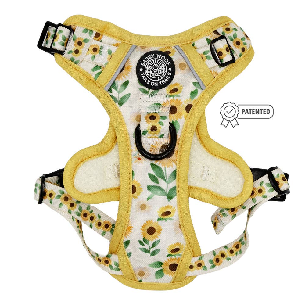 Dog Step-In Harness - Sunflower Dreams: Small