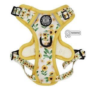 Dog Step-In Harness - Sunflower Dreams: Small