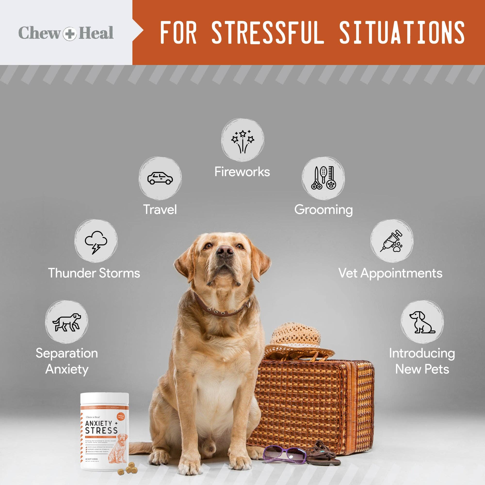 Calming Anxiety & Stress Soft Chews