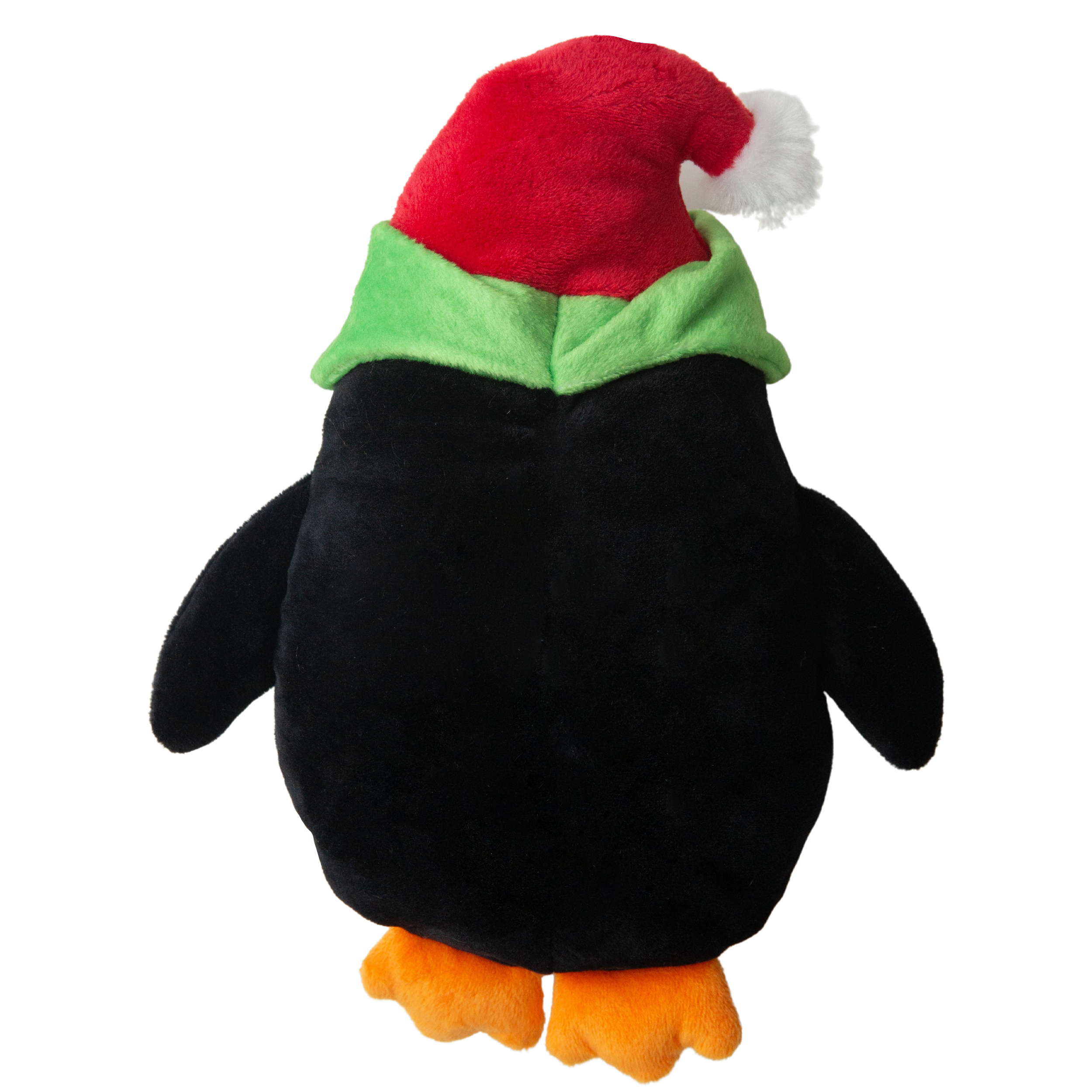 SnugArooz Penguin with Christmas lights