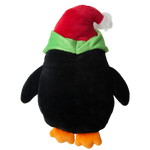 SnugArooz Penguin with Christmas lights