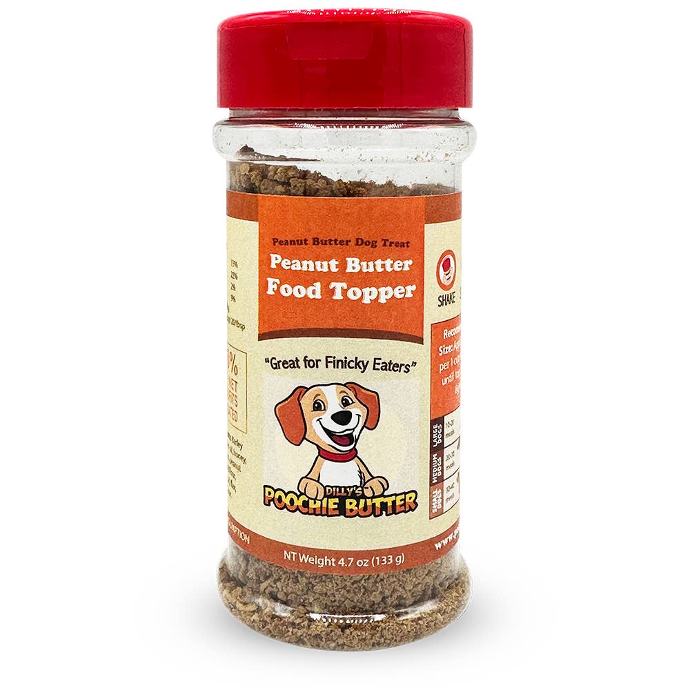 Dog Food Topper All Natural 4.7oz: Peanut Butter