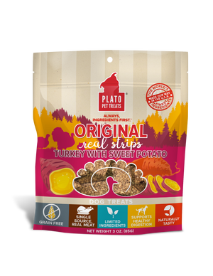 Plato Original Real Strips Turkey & Sweet Potato 3oz