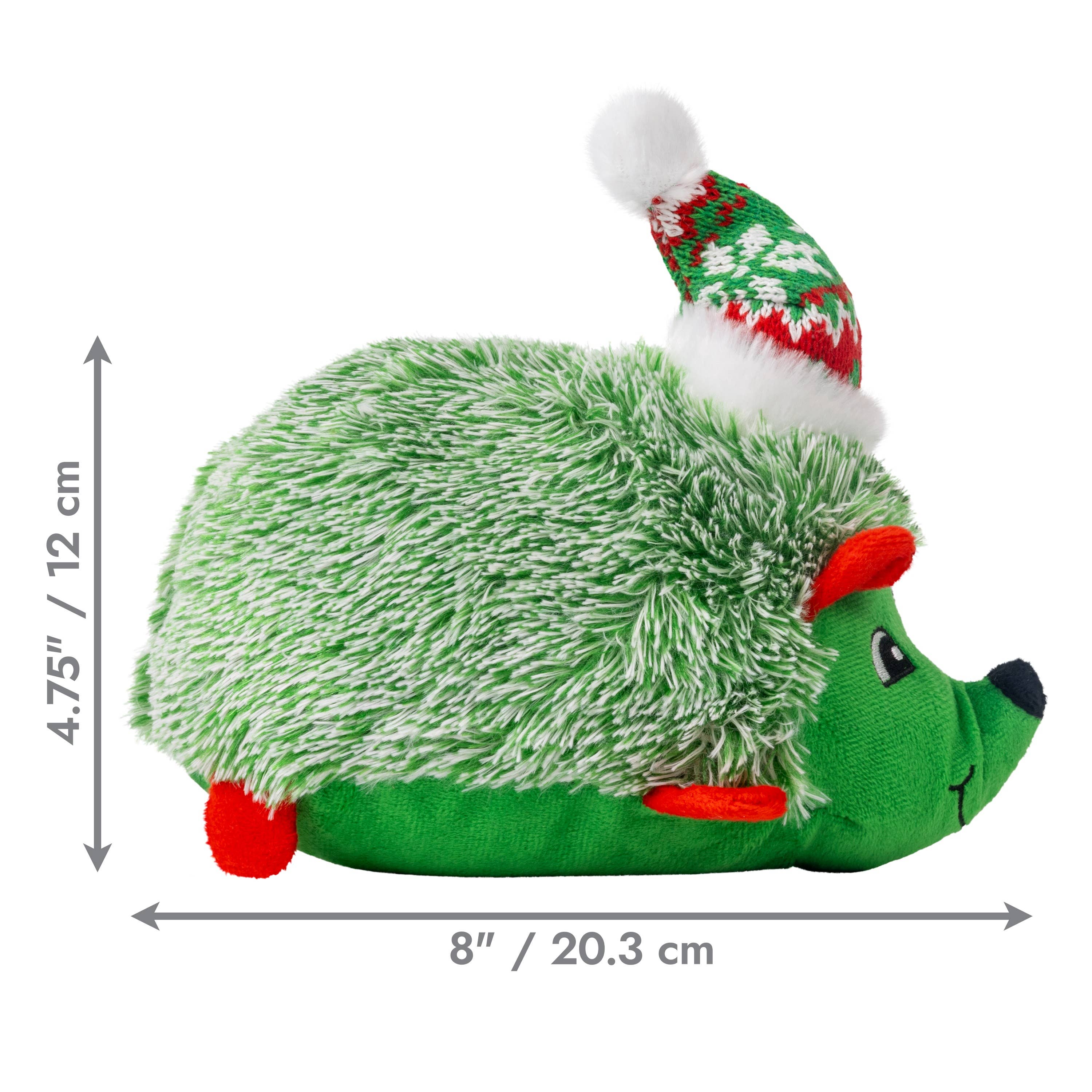KONG Holiday Comfort HedgeHug Dog Toy Assorted Md