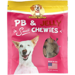 8oz Peanut Butter & Jelly Small Chewy Dog Treats
