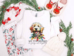 Furry & Bright Pawlidays Sweatshirt | Dog Mom Christmas