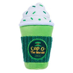 BARK Cup O' The Mornin' Coffee St. Patrick's Day Dog Toy