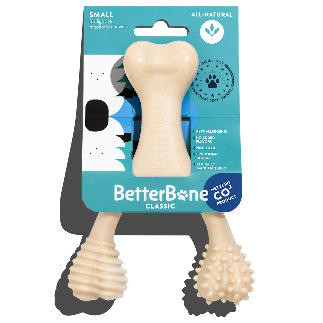 BetterBone CLASSIC All Natural, Eco, Safe on teeth Chew Toy