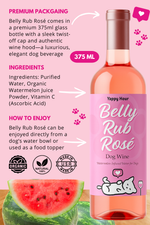 Dog Wines- Sauv Bark, Belly Rub Rose, & Pawsecco