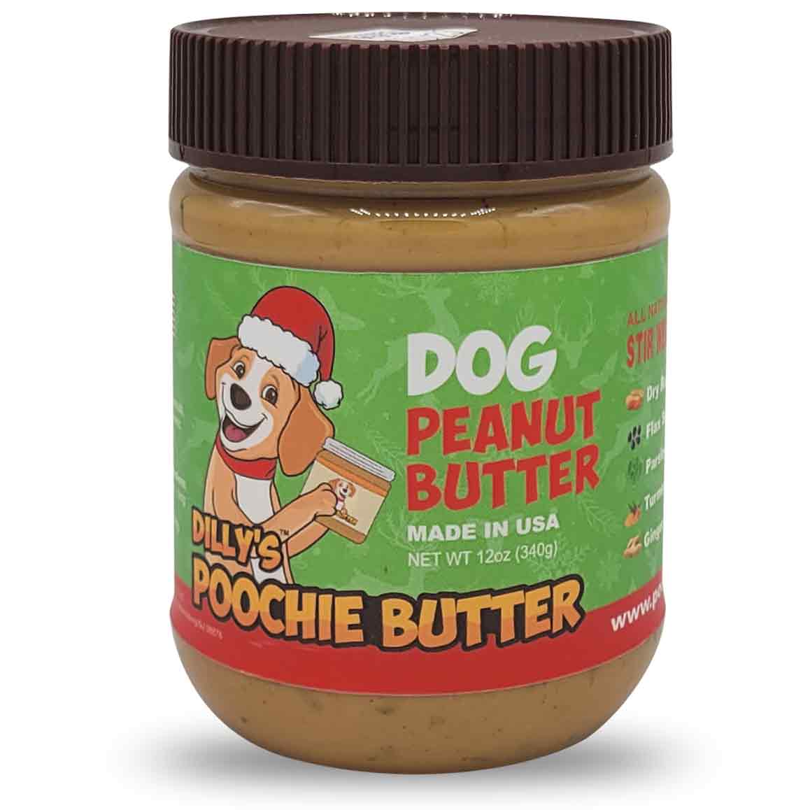 Dog Christmas Stocking Stuffer: 8oz Peanut Butter Treats