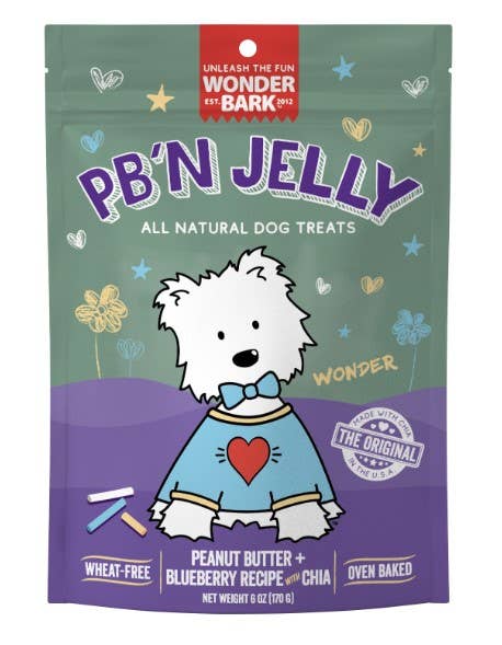 Wonder Bark Everydays - PB'N Jelly Biscuits 6oz.