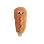 ThoozyPet Mighty Minis Corndog Plush Dog Toy
