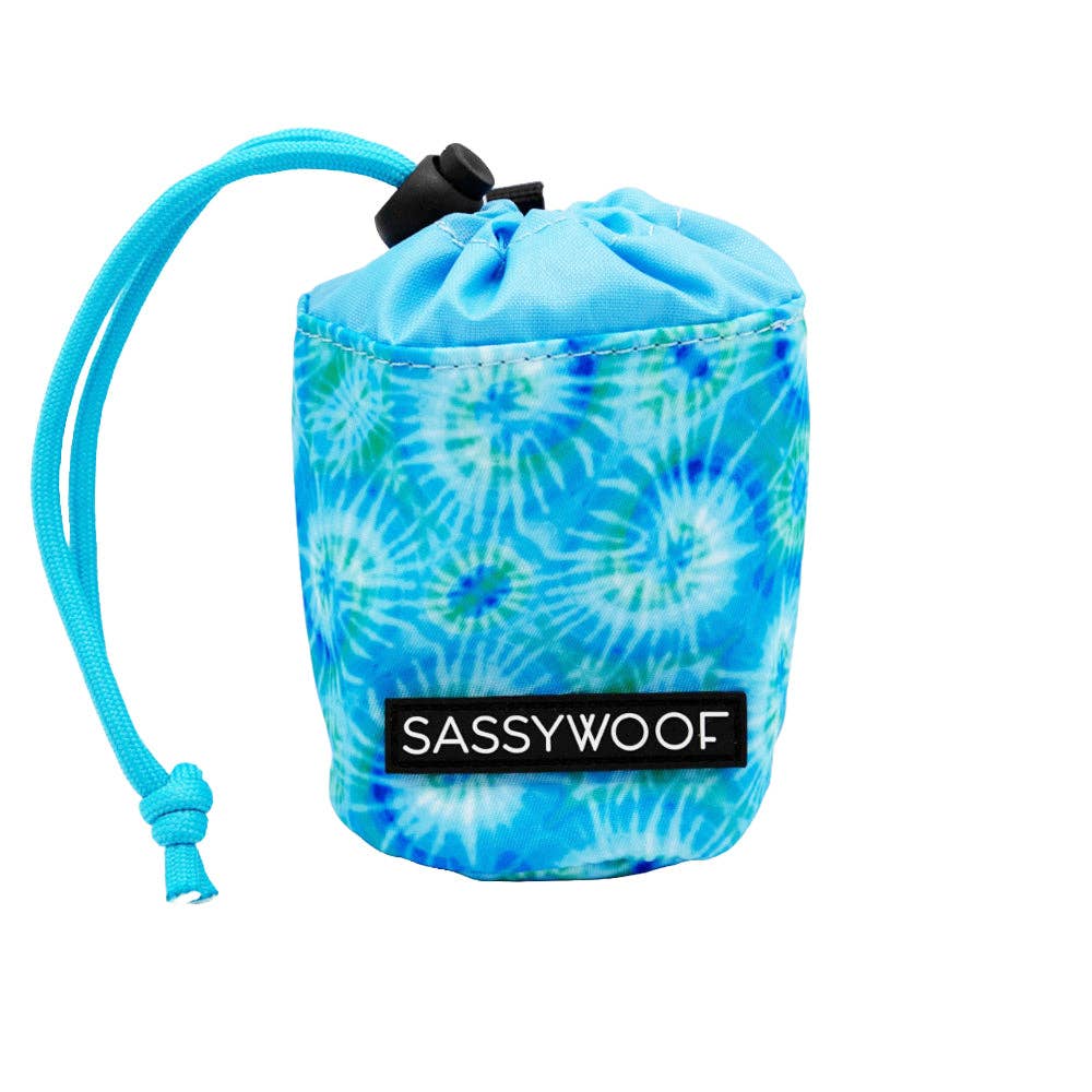 Dog Treat Pouch - Tropical Tides