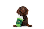 BARK Cup O' The Mornin' Coffee St. Patrick's Day Dog Toy