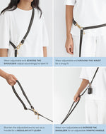 Lavender Haze 4-in-1 Wide Convertible Hands Free Dog Leash
