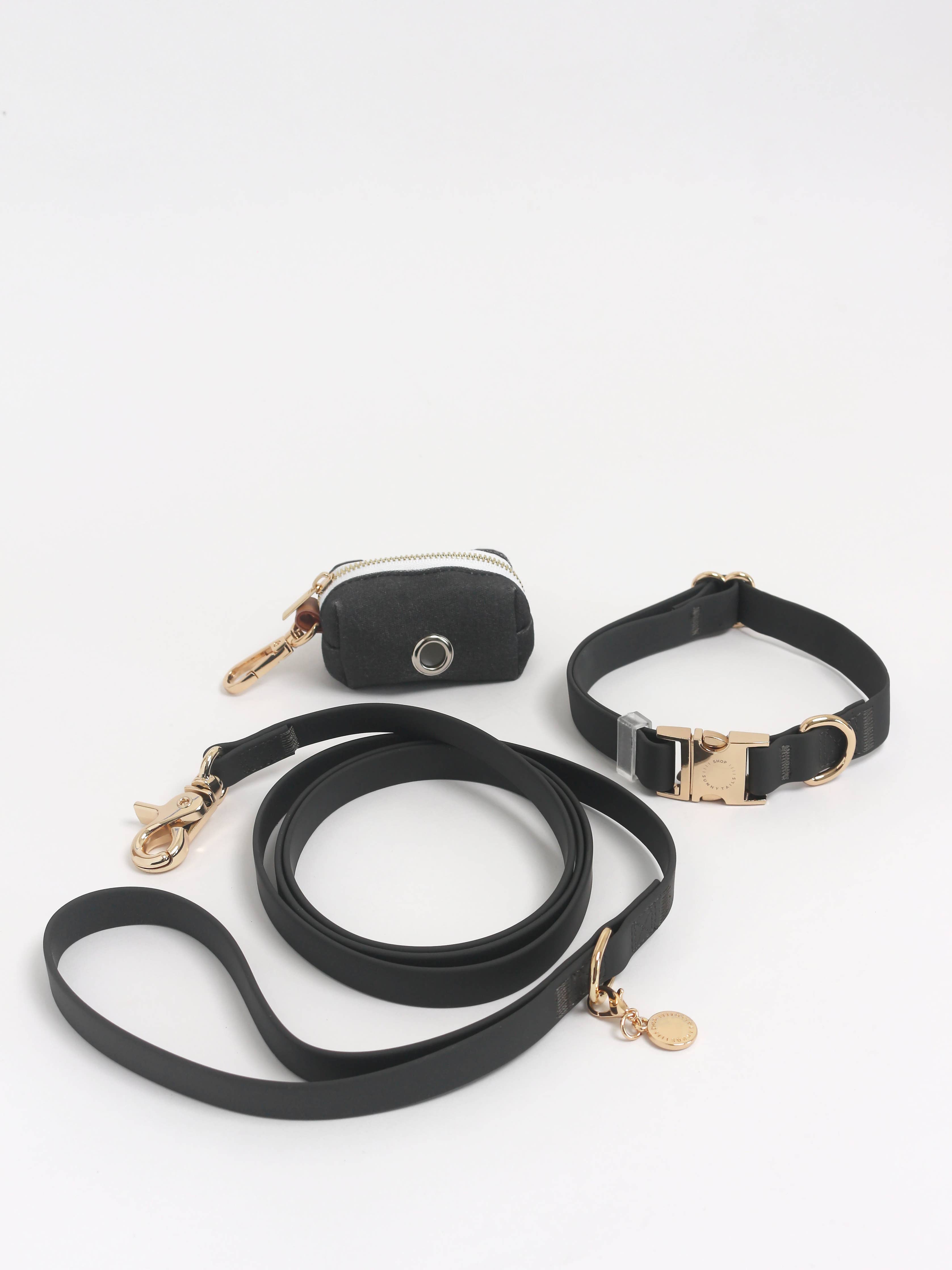 Ember Black Waterproof Cloud Dog Leash