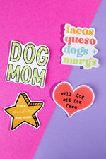 Will Dog Sit for Free Die Cut Sticker