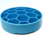 Honeycomb Design eBowl Enrichment Slow Feeder Bowl for Dogs