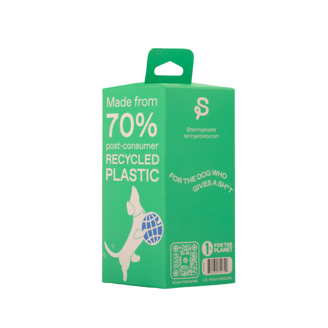 Premium Dog Poop Waste Bags, 120 Bags, 8 Rolls