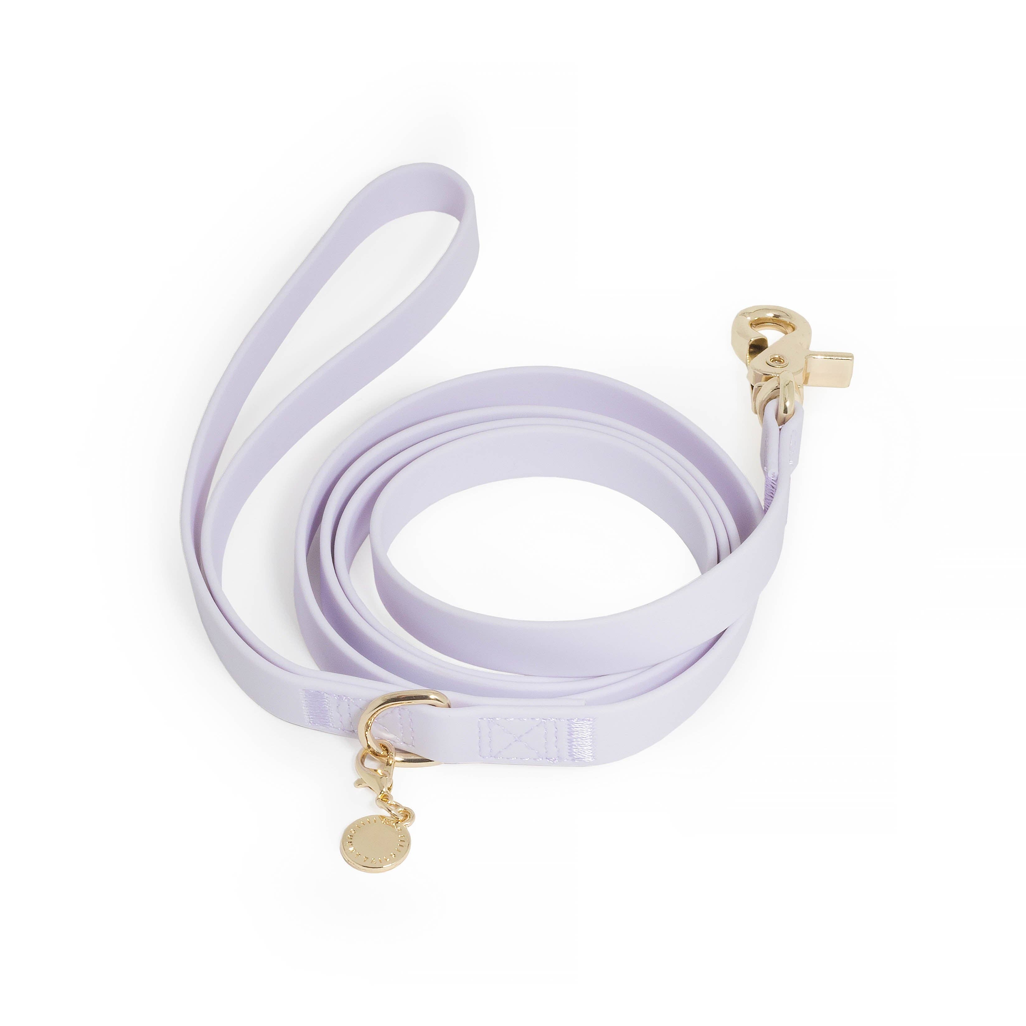 Dog Leash Waterproof Lavender White