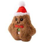 KONG Holiday Snuzzles Mini Gingerbread Dog Toy XS