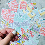 Classy Bow Dog Mom | Dog Mom Die Cut Sticker