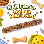 Dog Nail File Emory Board Golden Retrievers