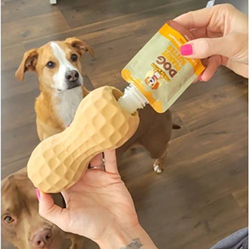 Dog Peanut Butter Squeeze Pack 12oz