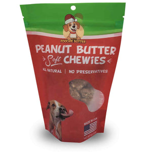 Dog Christmas Stocking Stuffer: 8oz Peanut Butter Treats