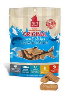 Plato Original Real Strips Salmon 3oz