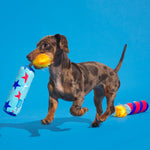 BARK Pup-Pup Fireworks Fourth of July Plush Dog Toy Small