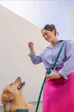 Perfect Pink Snap Dog Treat Pouch