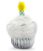ThoozyPet Birthday Cupcake Plush Dog Toy 7"