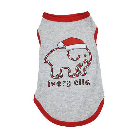 HD Christmas Santa Elephant Tank