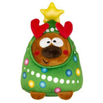 Pudgies Rocky Around Tree