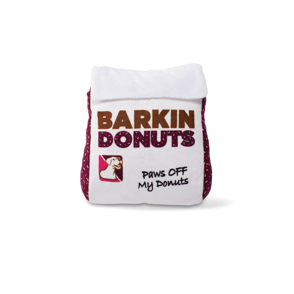 Wagsdale Barkin Donuts Donut Bag Plush Dog Toy