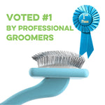 Flat Slicker Brush - Baby Blue - Large