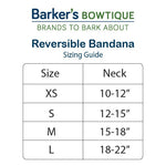 Christmas Reversible Elf Dog Bandana