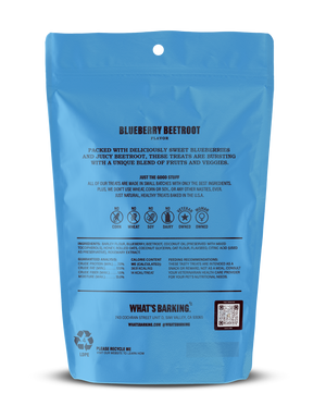 Blueberry Beetroot Dog Treats, 6oz Case